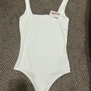 White One-Piece Swimsuit